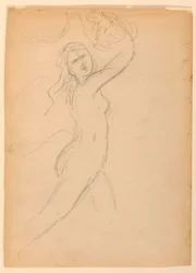 Kresba, Studie pro Národní akademii, 1887