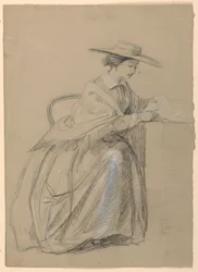 Paní Sheppard Gandy Seated