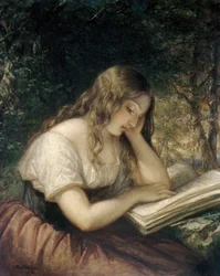 Studie v lese, 1861.