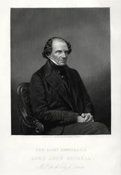 The Right Honorable John Russell, 1. Earl Russell, britský liberální státník, c1880