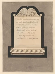 Památník Edmunda Scofielda a jeho manželky Ann z Cowley Church