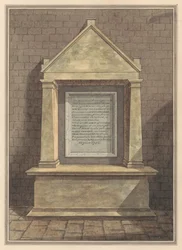 Památník dvou bratranců jménem Elizabeth Isaak z Hanworth Church