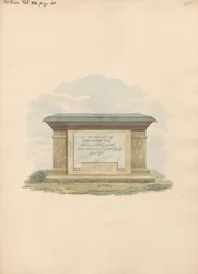 Hrob Johna Evanse z Feltham Church