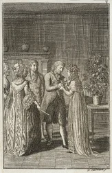 Ilustrace pro „Beckerův almanach pro rok 1800“