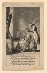 The Hair-Do, ilustrace pro "Königl: Grosbrit [anian] genealogický kalendář pro rok 1780 Lauenberg od J.G. Berenberga"