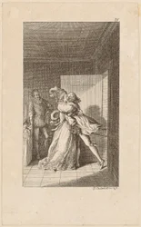 Frontispis ke knize "Gil Blas ze Santillany", svazek 4