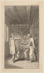 Ilustrace k dílu O. Goldsmitha „Vicar of Wakefield“