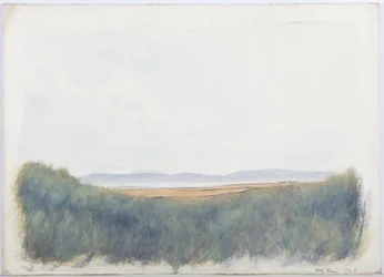 Svatý ostrov, 1893 (tužka a wc na papíře)