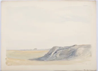 Svatý ostrov, 1899 (tužka a wc na papíře)