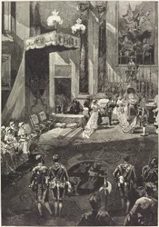 Narození dítěte, 1882.