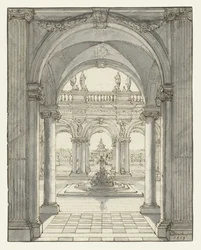 Náměstí před renesančním palácem