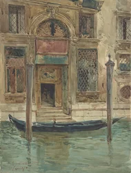 Portál benátského paláce, 1839-1911.