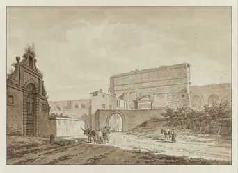 Porta Maggiore v Římě De Porta Maggiore v Římě