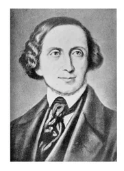 Portrét Hanse Christiana Andersena (1805-75)