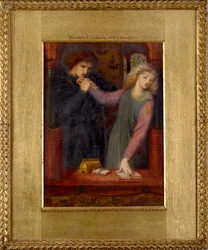 Hamlet a Ofélie, 1866