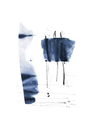 Moderní Indigo Flow