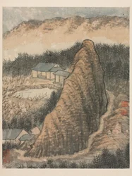 Vzpomínky na řeku Qinhuai, dynastie Qing