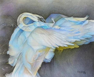 Taking Flight, 2019 (tužka na papíře)