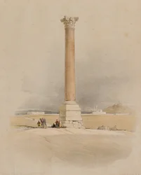 Pompeiův sloup, Alexandrie