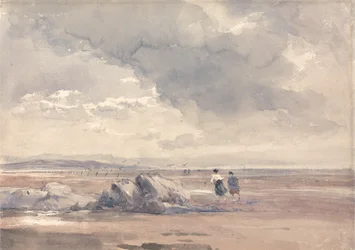 Na Lancaster Sands, Odliv