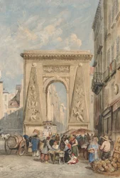 Porte Saint Denis, Paříž