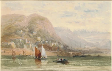 Pohled na Barmouth, Severní Wales