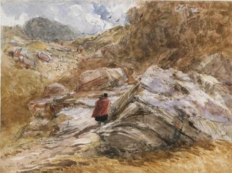 Horský průsmyk v Bettws-y-Coed, 1851