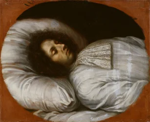 Karel XI. (1655-1697), švédský král, falckrabě zweibrückenský, na smrtelném loži, 1697