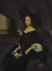 Portrét Hedvigy Eleonory Holštýnsko-Gottorpské (1636-1715)
