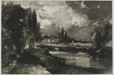 A Mill, z anglického Landscape