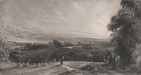 Podzimní západ slunce, 1830.