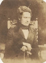 [Muž], 1843-47. Tvůrci: David Octavius Hill, Robert Adamson, Hill & Adamson.