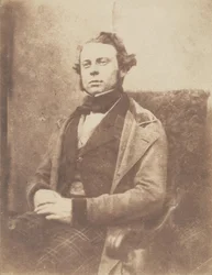 [Muž], 1843-47. Tvůrci: David Octavius Hill, Robert Adamson, Hill & Adamson.
