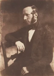[Muž], 1843-47. Tvůrci: David Octavius Hill, Robert Adamson, Hill & Adamson.