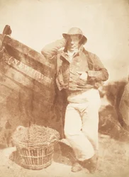 Newhaven Fisherman, 1843-47. Tvůrci: David Octavius Hill, Robert Adamson, Hill & Adamson.