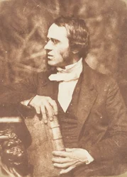 Rev. Dr. Andrew Sutherland, 1843-47. Tvůrci: David Octavius Hill, Robert Adamson, Hill & Adamson.