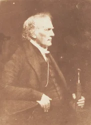 Thomas Chalmers, 1843-47. Tvůrci: David Octavius Hill, Robert Adamson, Hill & Adamson.