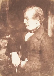 William Etty, 1843-47. Tvůrci: David Octavius Hill, Robert Adamson, Hill & Adamson.