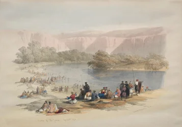 Banks of the Jordan, 1839.