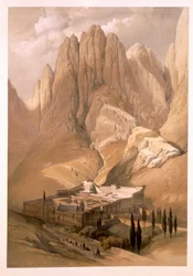 Klášter sv. Kateřiny s horou Horeb, 19. února 1839, deska 118 ze svazku III 