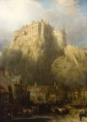 Město a hrad Edinburgh