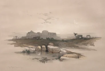 Eleutheropolis nebo moderní Beit-Dibrin, 1839.