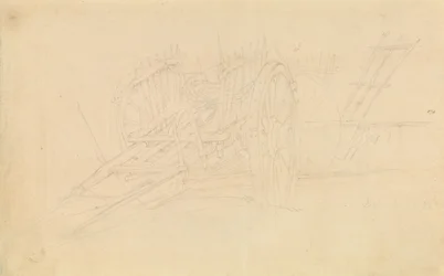 Farmářský vozík v Dol, 1843