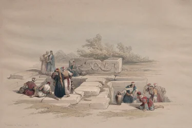 Fontána v Káně, 1839.