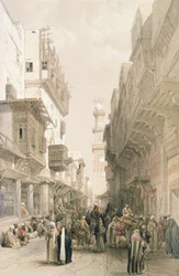 Mešita El Mooristan, Káhira, z díla Egypt a Núbie, sv. 3