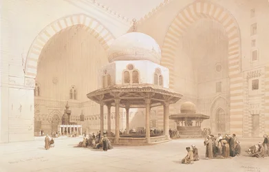 Mešita sultána Hassana, 1848