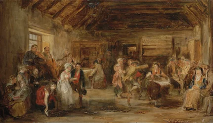 Penny Wedding, skica, 1830