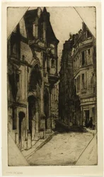 Hôtel de Sens, deska tři z Paris Set