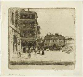 The Horse Guards, deska čtyři z londýnského setu