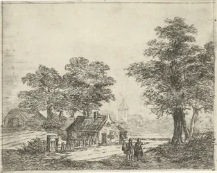 Krajina s turisty